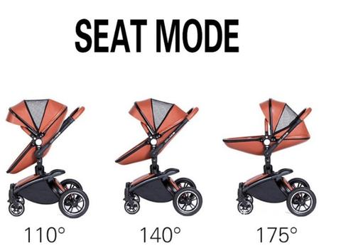 New Max Of Aulon 3-in-1 Modern Baby Stroller With Car Seat Capsule Pram