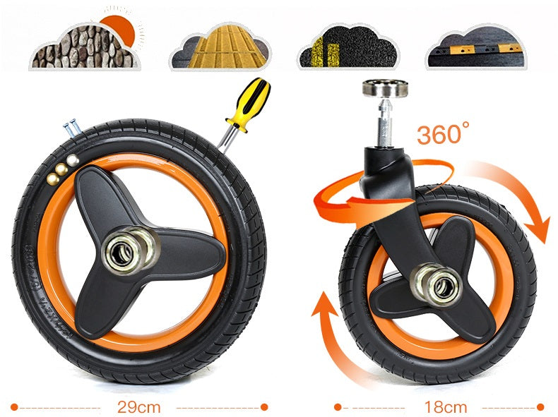 Cochecito de bebé de lujo con sistema de viaje 3 en 1 con asiento para bebé