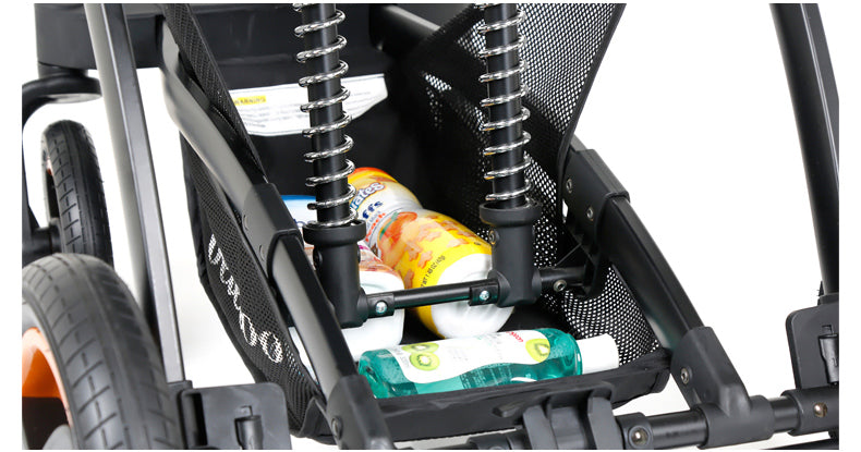 Belecoo Brand Luxus Kinderwagen 3 in 1 Reisesystem mit Kindersitz