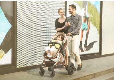 For Baby Brand Luxury 3-in-1 Baby Stroller With Baby Carriage