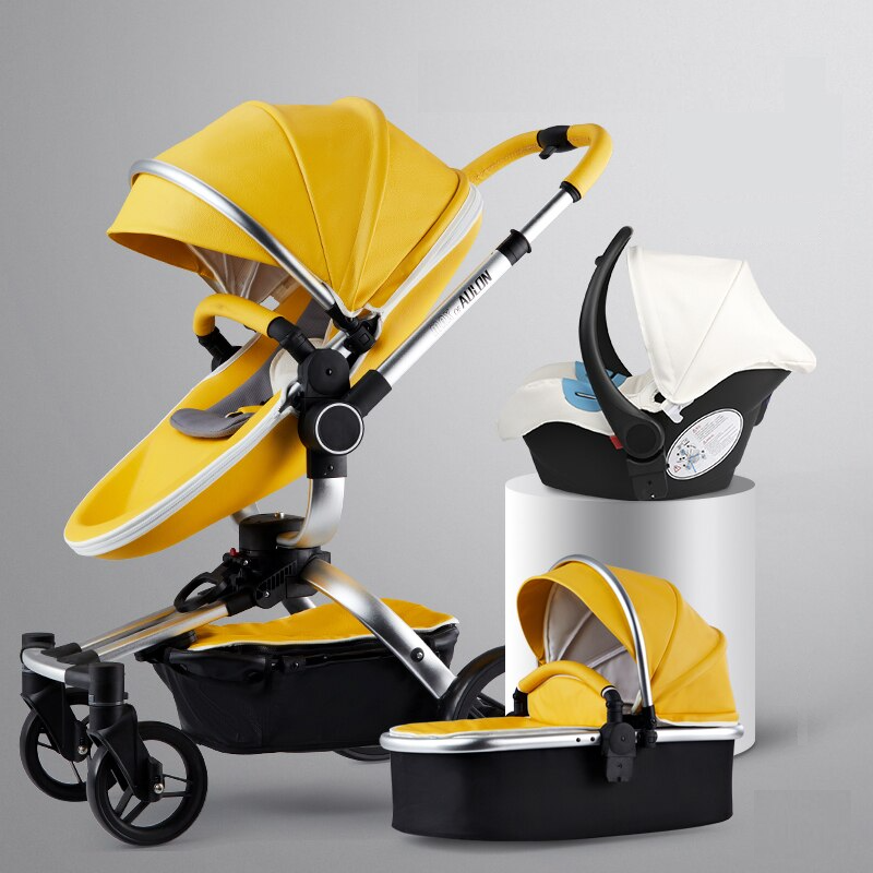 New Max Of Aulon 3 in 1 Modern Baby Stroller With Car Seat Capsule