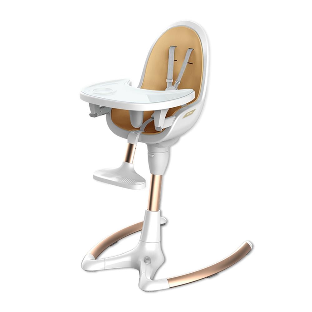 ホットママの調節可能なシートの高さ 360°Rotate Baby High Chair